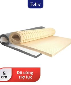 Nệm cao su FELIX Support – Độ cứng trợ lực (Cấp độ 2) – Độ dày nệm 5cm