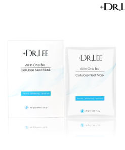 Hộp mặt nạ thạch dưỡng sáng, phục hồi da +Dr.lee all in one bio cellulose nest mask