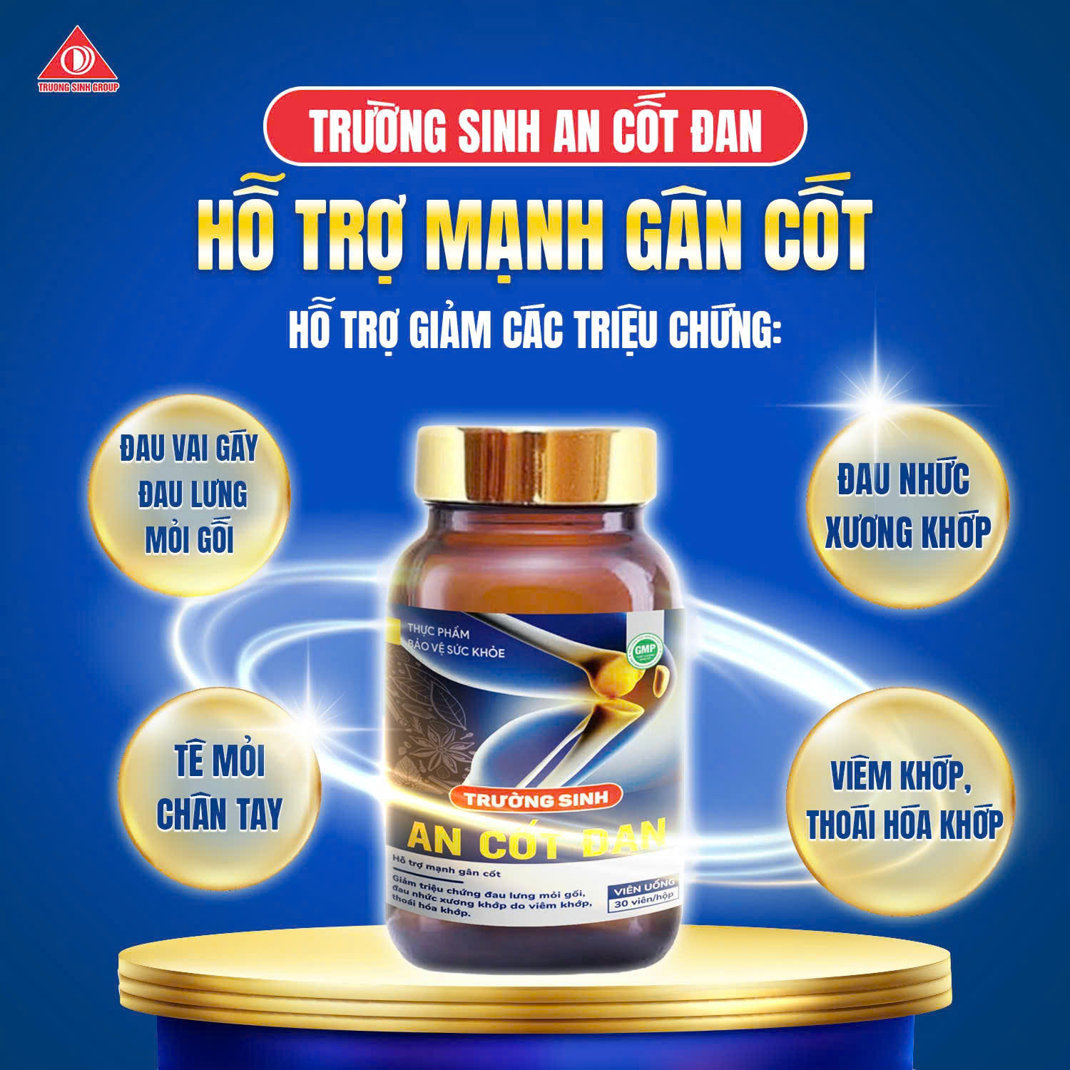 Thực phẩm bảo vệ sức khỏe Trường Sinh An Cốt Đan