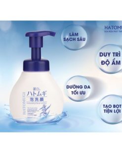 Sữa Rửa Mặt Tạo Bọt Dạng Vòi 160ml-hatomugi