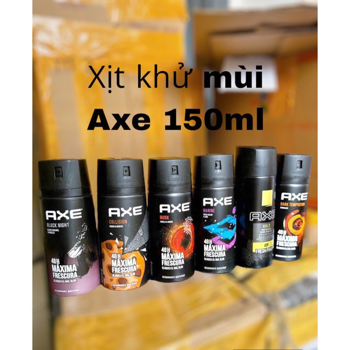 Xịt Khử Mùi Toàn Thân Nam Axe 150ml – Gdn