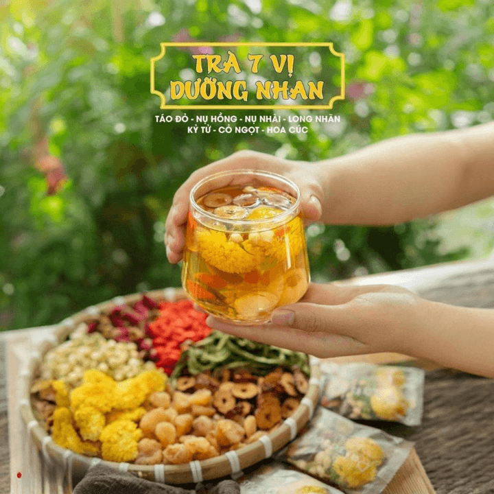 Trà Hoa Thảo Mộc Dưỡng Nhan 7 Vị 25 Gói, Bí Quyết Làm đẹp 25 Gói – Winnie House