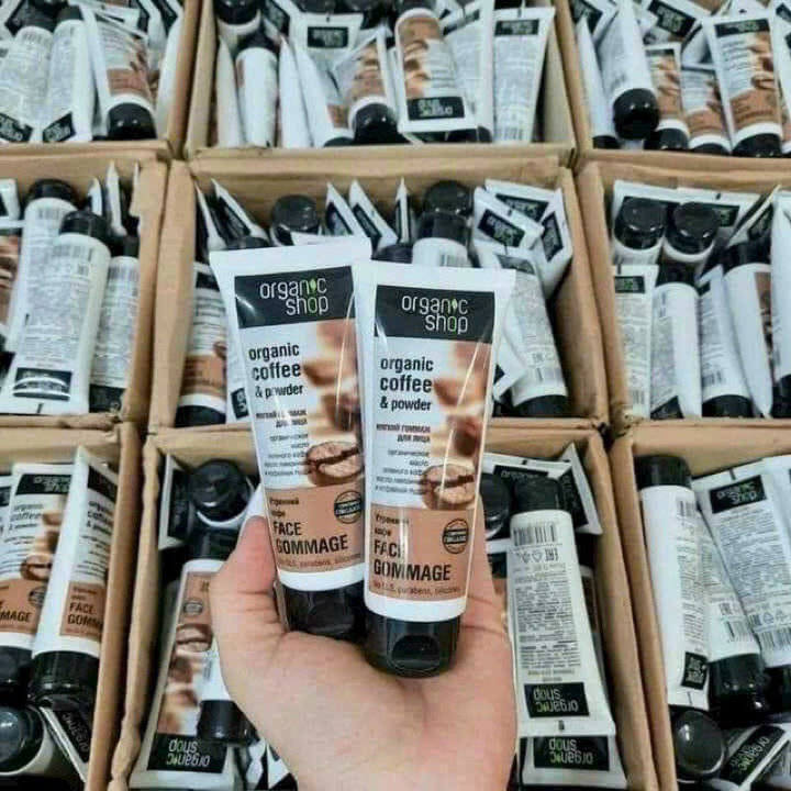 Tẩy Tế Bào Chết Organic Shop Coffee & Powder 75ml – Gdn
