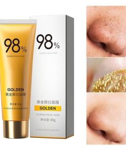 Mặt Nạ Lột Vàng 98% Golden Giảm Sợi Bã Nhờn, Mụn đầu đen, Tẩy Bào Chết 80g- Gdn