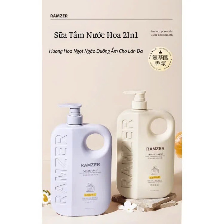 Sữa Tắm Nước Hoa 2in1 Ramzer – Su