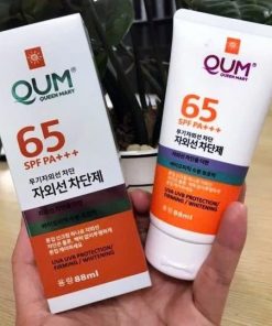 Kem Chống Nắng Nâng Tông Tinh Chất Trà Xanh, Rau Má Qum 65+ – Gdn