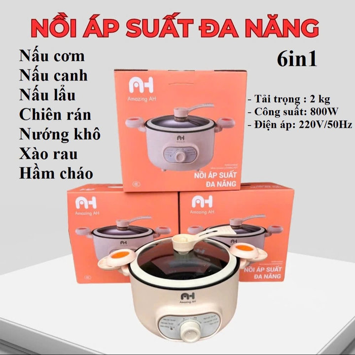 Nồi áp Suất đa Năng 6in1 Amazing Ah – Gdn