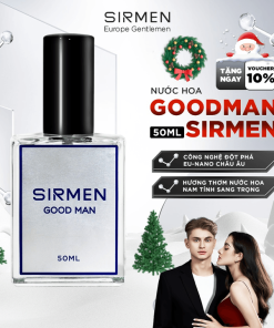 [1 Chai – 50ml] Nước Hoa Nam Sirmen Good Man Eau De Parfum Châu âu Europe Gentlemen Cao Cấp Chai 50ml Thơm Lịch Lãm Cuốn Hút