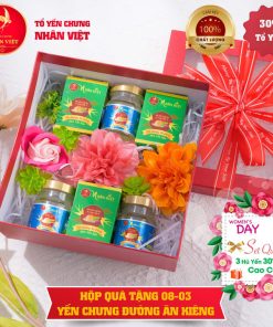 Quà Tặng Quốc Tế Phụ Nữ 8/3 Yến Sào Nhân Việt – Mẫu 03 – Nhân Việt