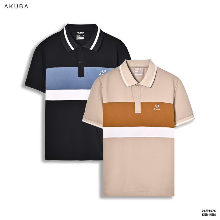 áo Thun Cổ Polo Form Slimfit 01jp1076- Akuba