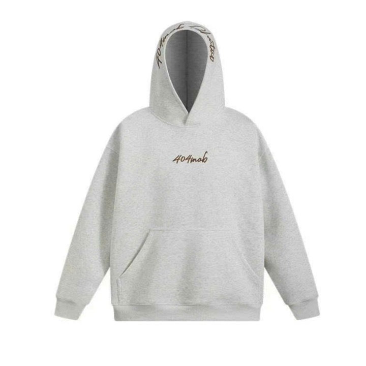 áo Hoodie Vải Nỉ Ngoại Form Rộng In Nổi Số 404 Trên Mũ Phối Túi Bụng Unisex Nam Nữ Tp61 – Golden Dream