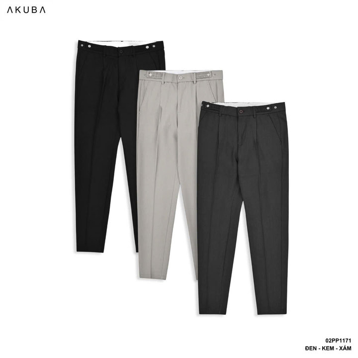 Quần Tây Dài Slimfit 02pp1171 – Akuba
