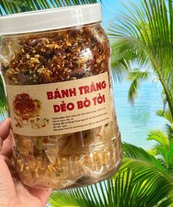 Bánh Tráng Dẻo Phơi Sương Bò Tỏi Cay: Ngon “xỉu Up Xỉu Down” 500g – Winnie House