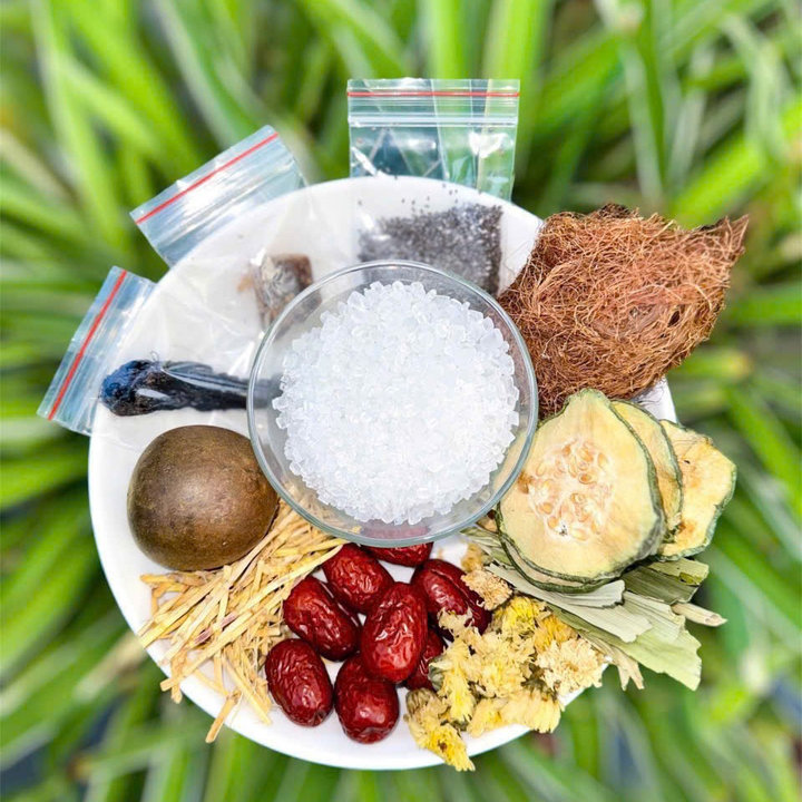 Sét Trà Sâm Bí đao – Thanh Lọc Cơ Thể, Khỏe đẹp Từ Bên Trong 400g – Winnie House