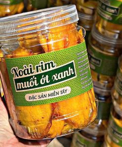 Xoài Rim Muối ớt Xanh “siêu Ngon” Cho Tín đồ ăn Vặt Mùa Hè 500g – Winnie House