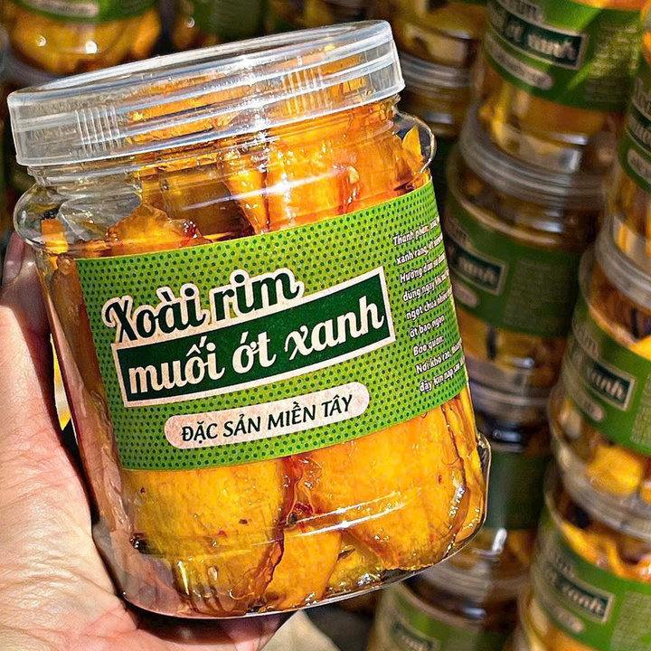 Xoài Rim Muối ớt Xanh “siêu Ngon” Cho Tín đồ ăn Vặt Mùa Hè 500g – Winnie House