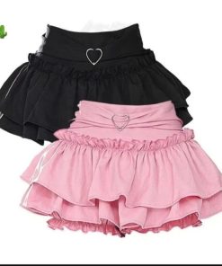 Chân Váy Bí Tầng Eo Tim – Lê Phương Boutique