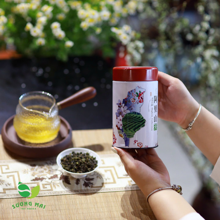 Trà ô Long Cao Sơn Alishan đài Loan Thơm, Ngon, Hậu Vị Ngọt 150gr – Sương Mai