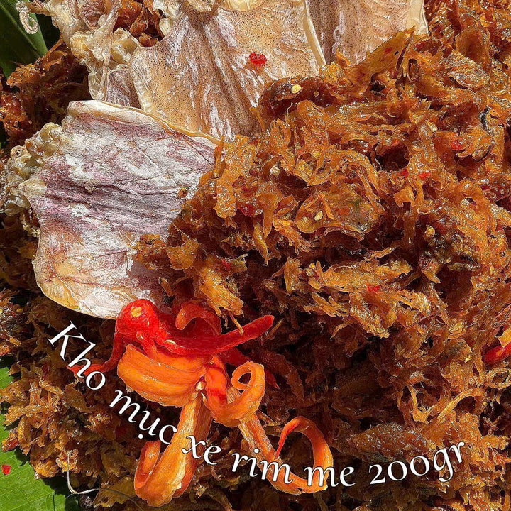 Khô Mực Xé Rim Me “thần Thánh” – Nhâm Nhi Là Mê 250g – Winnie House