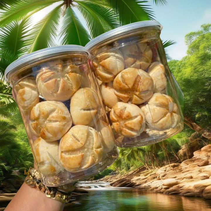 Bánh Bông Dừa Sầu Riêng: Hương Vị Miền Tây Sông Nước 300g – Winnie House