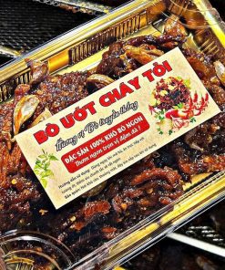 Bò ướt Cháy Tỏi Bếp Nhà – Món Ngon Khó Cưỡng 250g – Winnie House