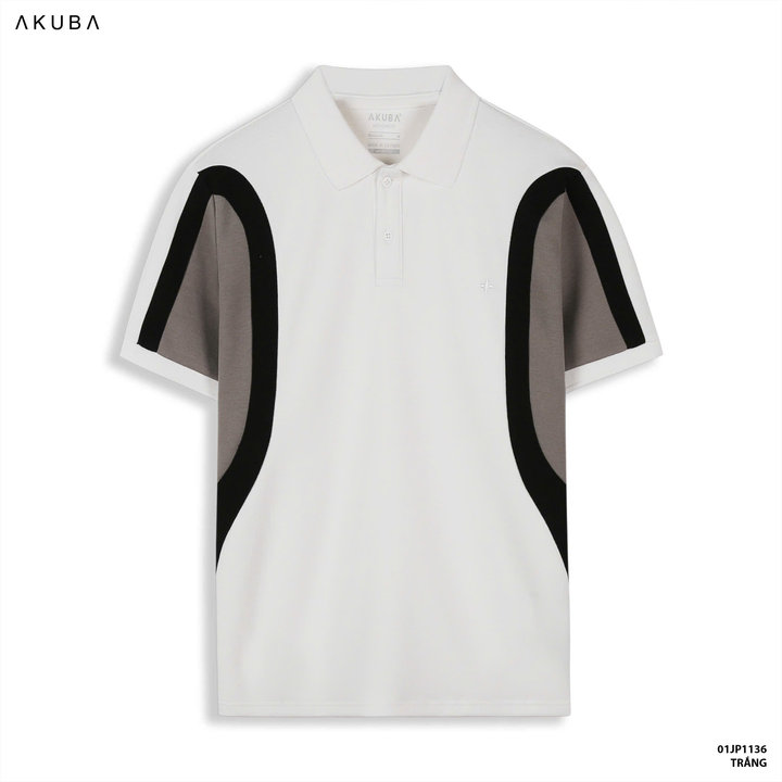 áo Thun Cổ Polo 01jp1136 Form Regular- Akuba
