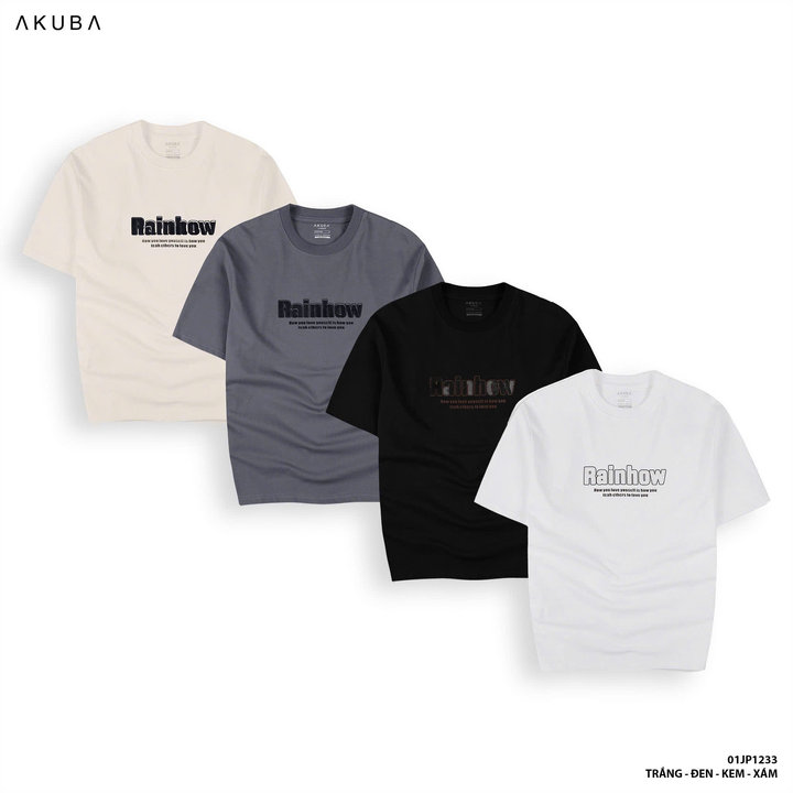 áo Thun Tay Ngắn Form Oversize 01jp1233 – Akuba
