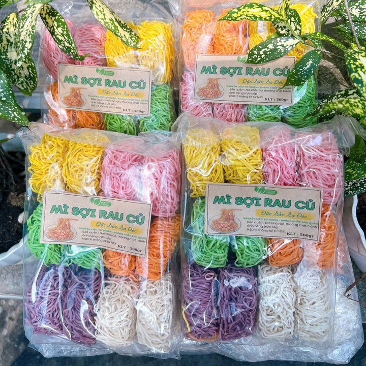 Mì Sợi Rau Củ – Chuẩn Sạch – Giàu Dưỡng Chất 500g – Winnie House