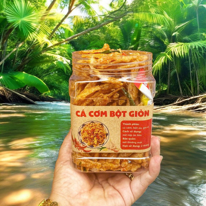 Cá Cơm Chiên Bột Giòn Lá Chanh, Nhâm Nhi Cực đã 250g – Winnie House