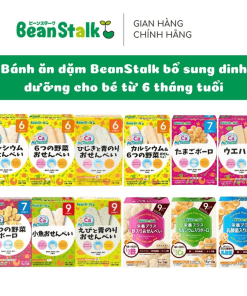 Bánh ăn Dặm Bean Stalk Bổ Sung Dinh Dưỡng Cho Trẻ Từ 6 Tháng Tuổi (beanstalk)