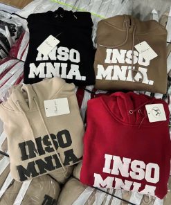 áo Khoác Hoodie Nỉ Nam Nữ Có Nón In Chữ Nổi Inso Mnia -htm Fashion