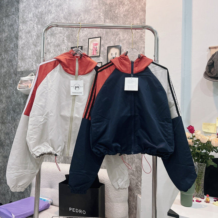 áo Khoác Dù Nữ Mero 2 Lớp Thiết Kế Khóa Kéo Cổ Trụ – Htm Fashion