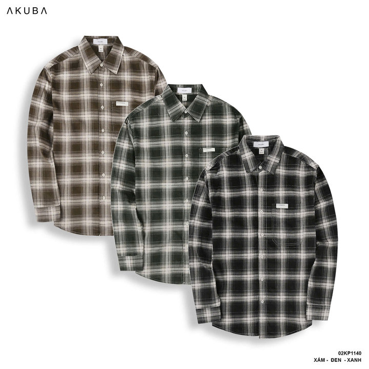áo Sơ Mi Tay Dài Form Regular 02kp1140 – Akuba
