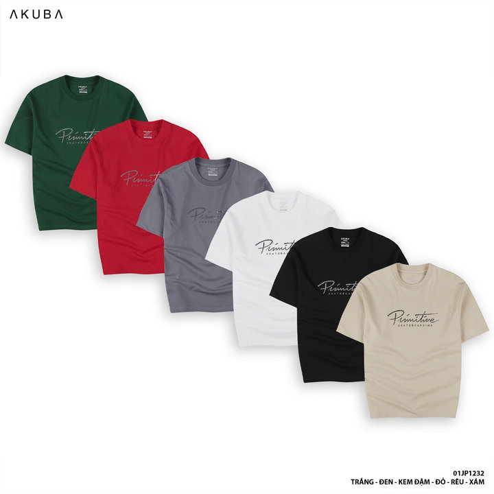 Áo Thun Tay Ngắn Form Oversize 01jp1232 – Akuba