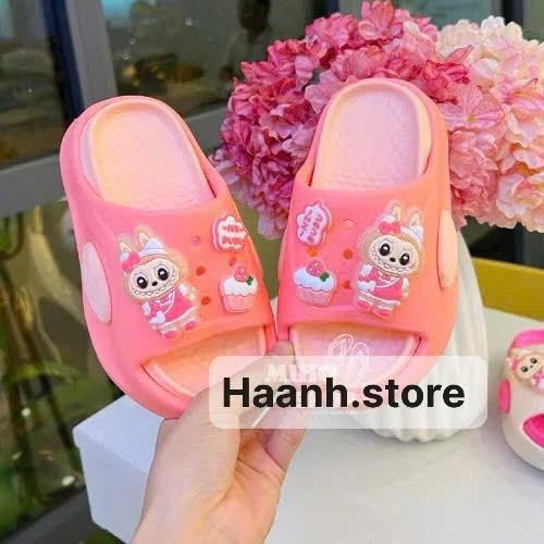 Dép Lê Bé Gái, Bé Trai đế Kép, Dễ Thương, êm Chân- Haanh