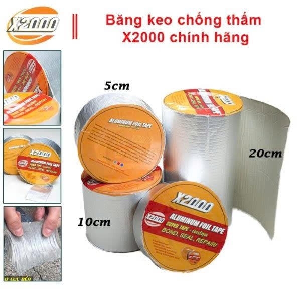 Cuộn Keo Chống Thấm Tem Cam X2000 (15/10/5cmx5cm) Hàng Loại 1 – Su