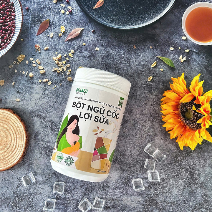 Bột Ngũ Cốc Lợi Sữa 500g-orgafo