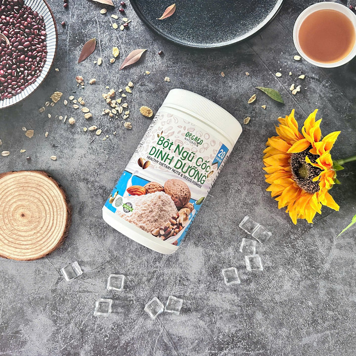 Bột Ngũ Cốc Dinh Dưỡng 20 Hạt 500g-orgafo