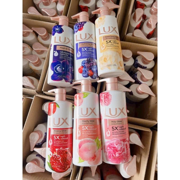 Sữa Tắm Lux Dưỡng Trắng Lưu Hương Lâu Thái Lan 450ml – Gdn