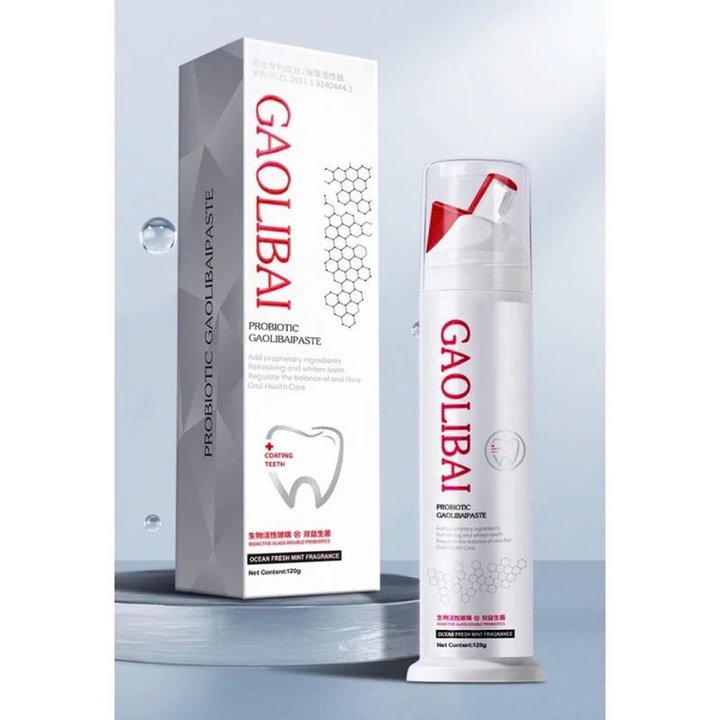 Gel Gaolibai Trắng Răng, đánh Bật Cao Răng Hổ Trợ Làm Trắng Răng Nhanh Chóng, Khử Hôi Thơm Miệng – Gdn