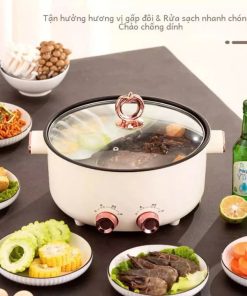 Nồi Lẩu điện 2 Ngăn 2 Nút điều Chỉnh Amazing Ah 5.5l – Gdn