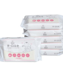Combo 5 Tặng 1 Khăn Giấy ướt Smartangel Chiết Xuất Từ Nước Tinh Khiết Không Mùi Cho Bé (80 Miếng X 1 Gói)