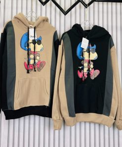 áo Hoodie Nỉ Có Nón Tròng đầu In Gấu đeo Kính – Htm Fashion