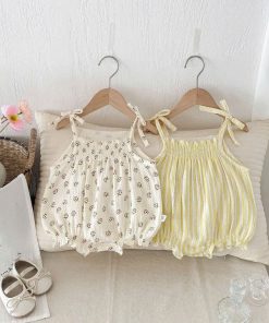 Body 2 Dây Nhún Ngực Cho Bé Gái Sơ Sinh 1 2 Tuổi