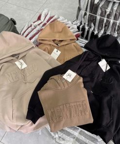 áo Hoodie Nỉ Nam Nữ Có Nón Họa Tiết Thêu Newtro – Htm Fashion