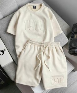 Bộ Thể Thao Nam Chất Liệu Vải Da Lộn Dập Nổi Thấm Hút Mồ Hôi – Men’s Style