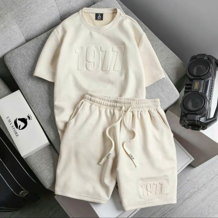 Bộ Thể Thao Nam Chất Liệu Vải Da Lộn Dập Nổi Thấm Hút Mồ Hôi – Men’s Style