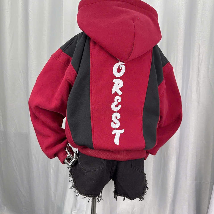 áo Khoác Nỉ Boxy Thêu Chữ Alo ở Túi – Htm Fashion