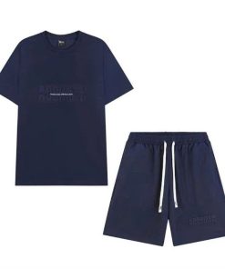 Bộ Thể Thao Nam Vải Thun Xốp Dập Họa Tiết Vân Nổi Thấm Hút Mồ Hôi – Men’s Style