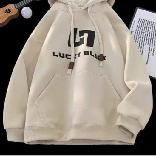 áo Hoodie Nỉ Nam Nữ Có Nón In Lucky Black – Htm Fashion